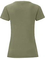Fruit of the Loom Lady-Fit Iconic 150 T Dámske tričko 16.1432 classic olive Fruit of the Loom Lady-Fit Iconic 150 T Dámske tričko 16.1432 classic olive