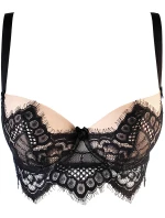 Podprsenka V-10771 čierno-béžová - Axami