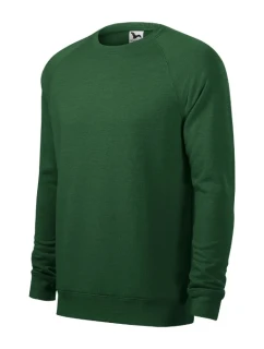 Pánska mikina s kapucňou Merger bottle green