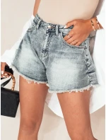 Dámske džínsové šortky JEANSGLOW blue FashionStreet SY0335