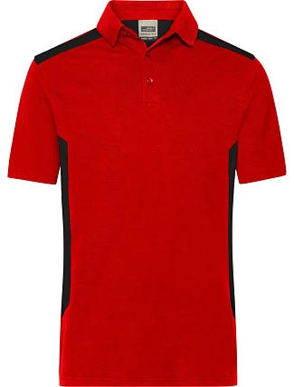 Daiber JN 1826 Pánske pracovné polo tričko z piké „Strong“ 02.1826 červená/čierna Daiber JN 1826 Pánske pracovné polo tričko z piké „Strong“ 02.1826 červená/čierna