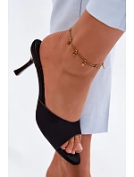 Dámské Nazouváky na Podpatku Materiál Černé Selmira