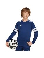 Adidas Squadra 25 detské tričko s dlhým rukávom tmavomodré JJ0049