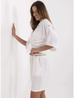 Šortky MI SN 6620.72P biele