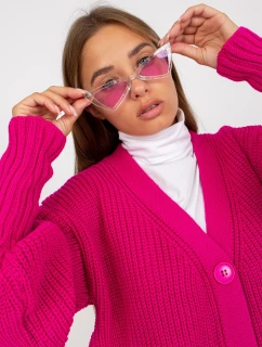 Kardigán TW SW BL 0100.38X fuchsiová
