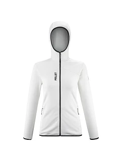 Bunda MILLET W Seneca Fleece Hoodie, sivá