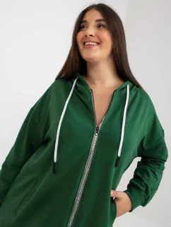 Mikina RV BL 8302.78 tmavo zelená