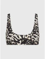 Dámska plavková podprsenka KWKW02489 0GM Leopard - Calvin Klein
