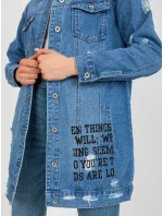 Dámska džínsová bunda HM KR M229.55 Blue jeans - FPrice