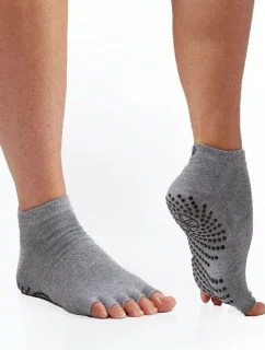 Protisklzové ponožky na jógu bez prstov GAIAM 63708