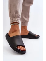 Lekkie Klapki Damskie Big Star NN274A042 Czarne