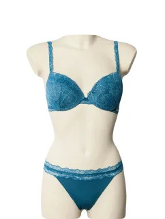 Nohavičky F3690E- petrolejová - Calvin Klein