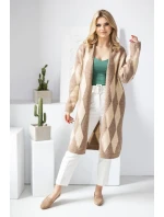 Sveter na zapínanie model 178642 PeeKaBoo