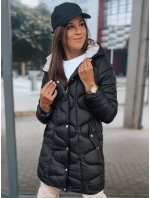 Dámska prešívaná bunda LORET black FashionStreet TY2894 Dámska prešívaná bunda LORET black FashionStreet TY2894
