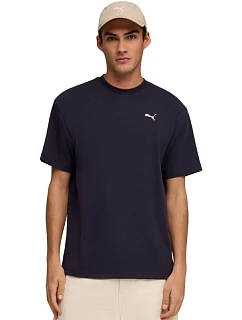 Pánske tričko Puma ESS Elevated Relaxed Tee, tmavomodré, 692018 16, pánske