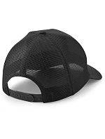 Beechfield B 646 6-panelová čiapka s šiltom „Urbanwear Trucker“ 53.0646 čierna
