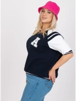 Blúzka RV BZ 7830.30 tmavo modrá