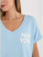 Blúzka RV BZ A1258.00 svetlomodrá