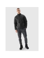 Pánska páperová bunda 4FAW23TDJAM239 20S Black - 4F