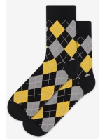 "CASUAL- Vzorované ponožky, pánske"