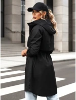 Dámska prechodná bunda parka čierna NOCITO FashionStreet TY4203 Dámska prechodná bunda parka čierna NOCITO FashionStreet TY4203