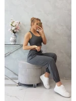 Grafitová súprava top+nohavice