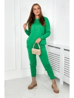 Sveter set Mikina + Nohavice zelený