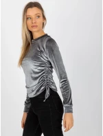 Blúzka LK BZ 509033.36P sivá