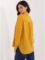 Košeľa LK KS 510109.70 tmavo žltá