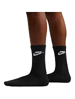 Ponožky Nike Everyday Elevated 3 páry čierne IH8522 902 Ponožky Nike Everyday Elevated 3 páry čierne IH8522 902