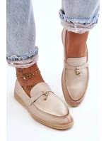 Klasyczne Mokasyny Damskie Beżowe Cortez
