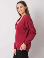 Mikina RV BL 7370.78P gaštanová