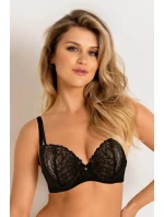 Dámska podprsenka PATI PUSH UP 19238 Black - Mediolano Dámska podprsenka PATI PUSH UP 19238 Black - Mediolano