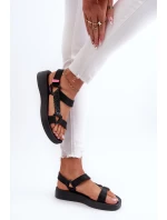 Pachnące Sandały Na Rzep ZAXY LL285062 Czarne