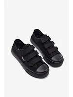 Detské tenisky na suchý zips Big Star TT374172 Black Detské tenisky na suchý zips Big Star TT374172 Black