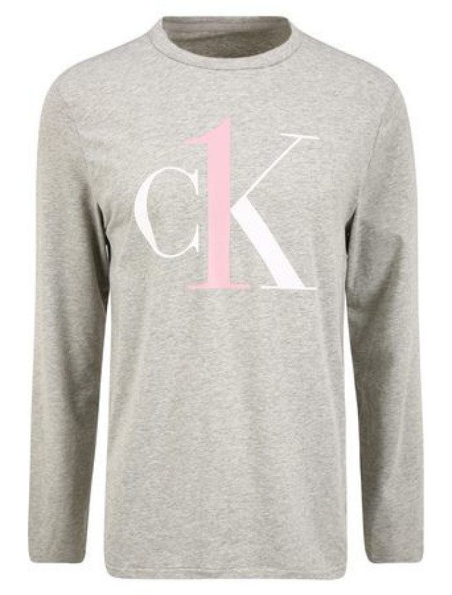 Pánske tričko NM2017E PGK šedá - Calvin Klein