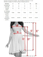 Dámske šaty 210-2 tmavo modré – Numoco