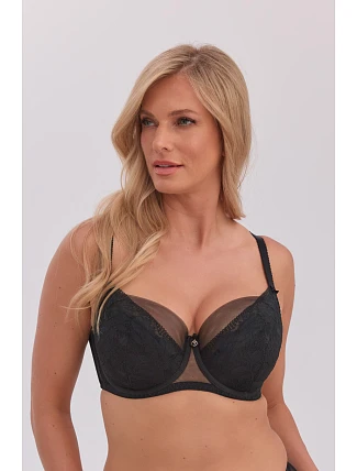 Podprsenka Semi-Soft Claire, č. 1358, ČIERNA