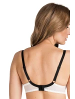 Dámska podprsenka 840 Black & white - GORSENIA Dámska podprsenka 840 Black & white - GORSENIA