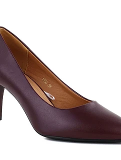 Dámske bordové lodičky na ihlovom podpätku Sergio Leone 1336