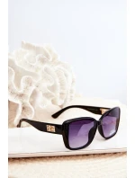 Okulary Przeciwsłoneczne Damskie UV400 Czarne