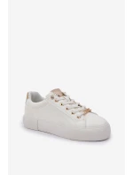 Damskie Sneakersy Big Star NN274211 Białe