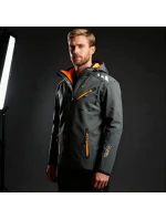 Geographical Norway Softshellová bunda Royaute DB 068 M WY8027H/GN/Dark Grey/Orange