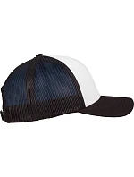 Flexfit 6606CF 6-panelová čiapka typu Trucker 55.06CF čierna/biela/čierna Flexfit 6606CF 6-panelová čiapka typu Trucker 55.06CF čierna/biela/čierna