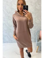 Šaty s kapucňou Moccasin