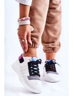 Damskie Wsuwane Sportowe Buty Sneakersy Białe Klayra