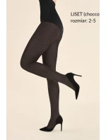Hrubé pančuchy Liset Black - Gabriella