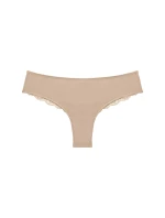 Dámske nohavičky Lovely Micro Brazilian String 2P - YELLOW - svetlo béžová 6106 - TRIUMPH