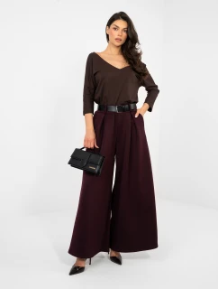 Nohavice IT SP 17872.29 tmavo fialové