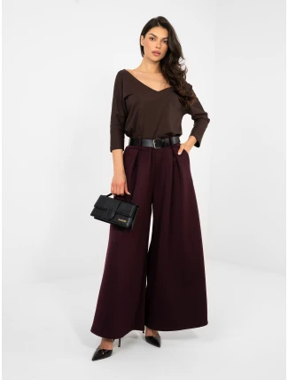 Nohavice IT SP 17872.29 tmavo fialové